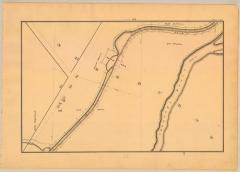 Chenango Canal Survey, Sherburne showing Lock No. 86 and the Chenango River 