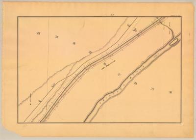 Chenango Canal Survey, Sherburne showing Copeland, Foote and Chenango River 
