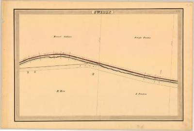 Erie Canal Survey, Sweden showing Collins and Preston