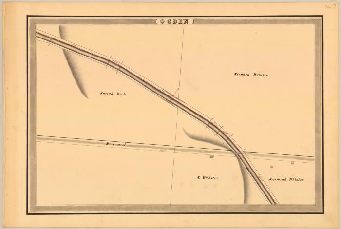 Erie Canal Survey, Ogden showing Rich and Webster