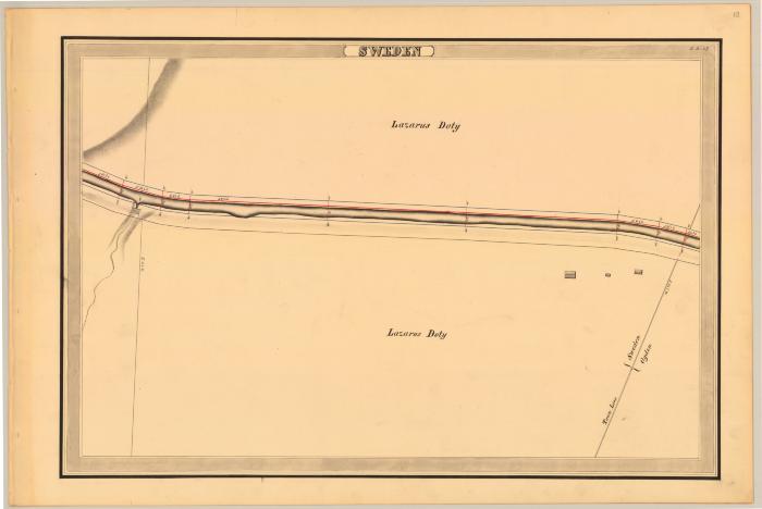 Erie Canal Survey, Sweden showing Doty and Town Line