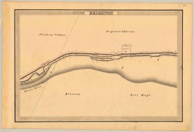 Erie Canal Survey, Brighton showing Blossom and Hoyt