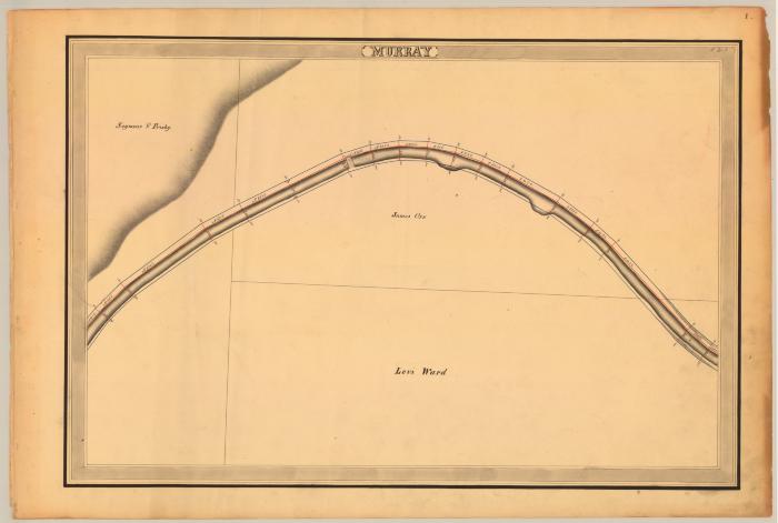 Erie Canal Survey, Murray Showing Orr and Ward