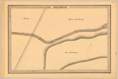 Erie Canal Survey, Brighton showing Titus and Northrup