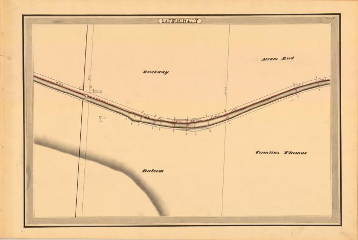 Erie Canal Survey, Murray showing Brockway and Thomas