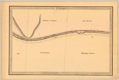 Erie Canal Survey, Sweden showing Hill and Palmer