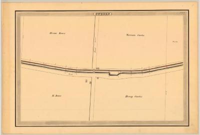 Erie Canal Survey, Sweden showing Brace and Curtis