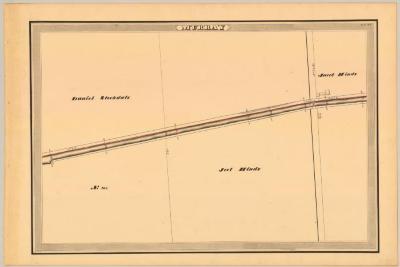 Erie Canal Survey, Murray showing Stockdale and Hinds