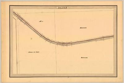 Erie Canal Survey, Barre showing St. Clair and Burrows