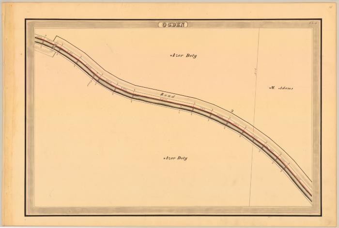 Erie Canal Survey, Ogden showing Doty and Adams