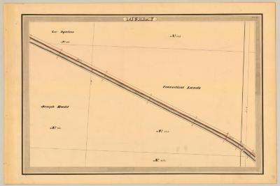 Erie Canal Survey, Murray showing Budd and Connecticut Lands.