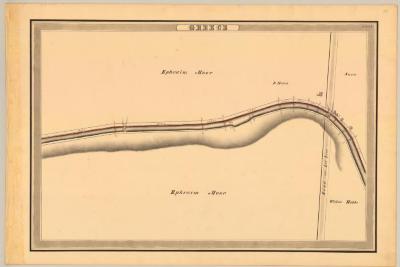 Erie Canal Survey, Greece showing Moor and Hobbs