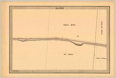 Erie Canal Survey, Barre showing Hicks and Tanner