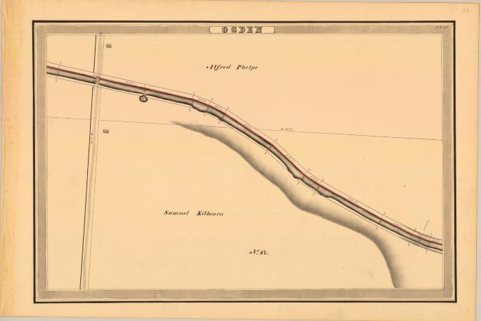 Erie Canal Survey, Ogden showing Phelps and Kilbourn