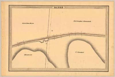 Erie Canal Survey, Barre showing Brown and Crandall
