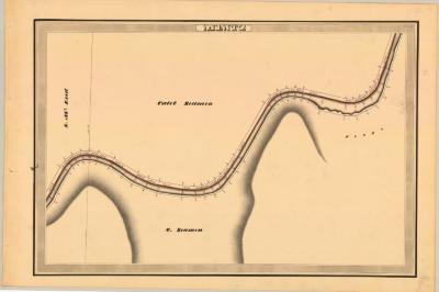 Erie Canal Survey, Mentz showing Leod and Seamen
