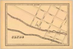 Erie Canal Survey, Galen showing Clyde and Clyde River
