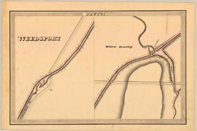 Erie Canal Survey, Brutus showing Weedsport and Bentley