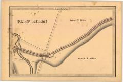Erie Canal Survey, Mentz showing Port Byron and Owasco Creek
