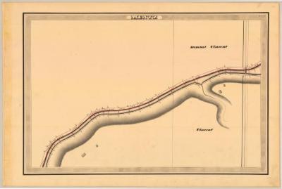 Erie Canal Survey, Mentz showing Vincent