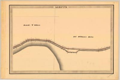 Erie Canal Survey, Mentz showing Beach and Wilson