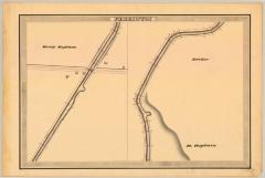 Erie Canal Survey, Perrinton showing two views of Canal