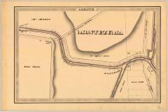 Erie Canal Survey, Mentz showing Montezuma and Canal Junction