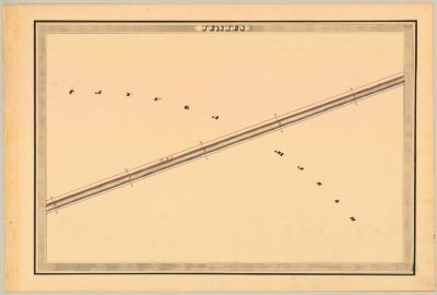 Erie Canal Survey, Junius showing Canal and Cayuga Marsh