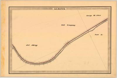 Erie Canal Survey, Mentz showing May and Salt Company Junction
