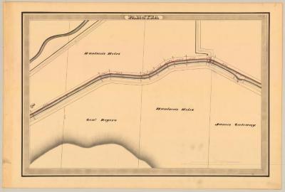 Erie Canal Survey, Palmyra showing Rogers and Galoway