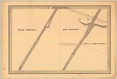 Erie Canal Survey, Perrinton showing Hepburn and Treadwell