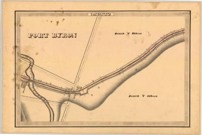 Erie Canal Survey, Mentz showing Port Byron and Owasco Creek