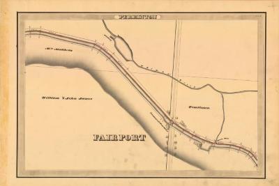 Erie Canal Survey, Perrinton showing Fairport