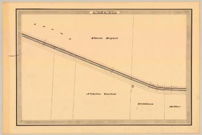 Erie Canal Survey, Arcadia showing Bryant and Miller