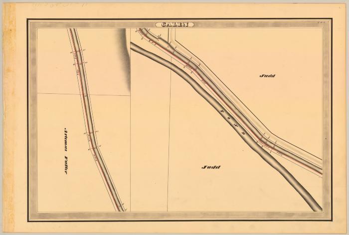 Erie Canal Survey, Galen showing Fuller and Judd