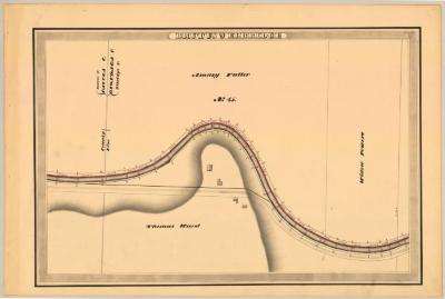Erie Canal Survey, Brutus and Elbridge showing County Line and Fuller