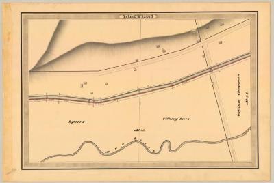 Erie Canal Survey, Macedon showing Speers and Chapman