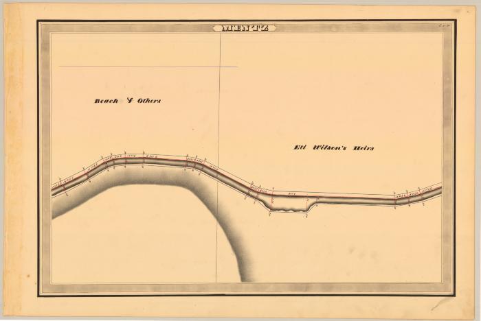 Erie Canal Survey, Mentz showing Beach and Wilson