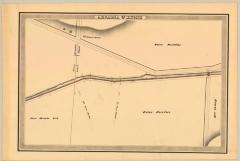 Erie Canal Survey, Arcadia and Lyons showing School House and Town Line