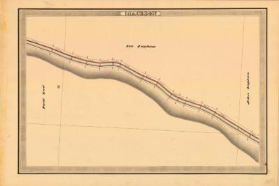 Erie Canal Survey, Macedon showing Reed and Lapham