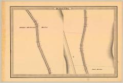 Erie Canal Survey, Palmyra showing two views of Canal