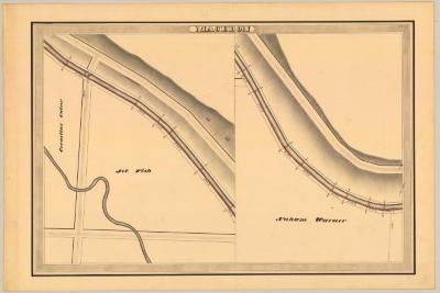 Erie Canal Survey, Macedon showing Culver and Warner