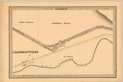 Erie Canal Survey, Macedon showing Macedonville and Mud Creek