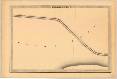 Erie Canal Survey, Perrinton showing Cedar Swamp
