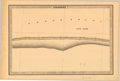 Erie Canal Survey, Macedon showing Cedar Swamp and Smith