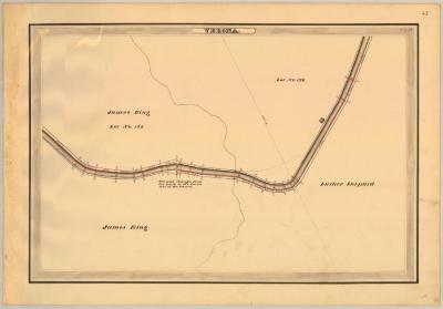 Erie Canal Survey, Verona showing King and Shepard 