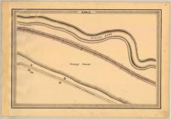 Erie Canal Survey, Rome showing Mohawk River, Clarke and Road 