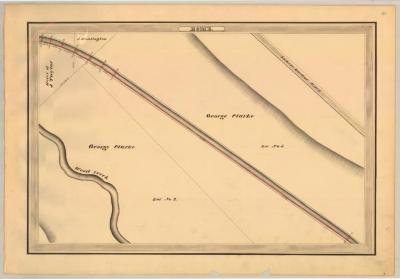 Erie Canal Survey, Rome showing Clarke and Sackets Harbor Road 