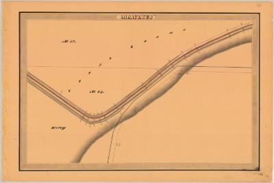 Erie Canal Survey, Manlius showing Cedar Swamp and Kelly