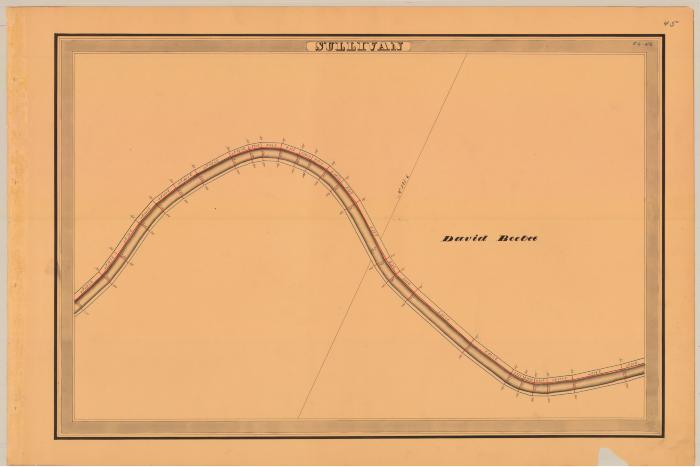 Erie Canal Survey, Sullivan showing Beebee